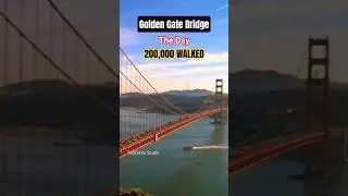 Golden Gate Bridge Opening Day: The Celebration That Changed San Francisco #goldengatebridge #fact