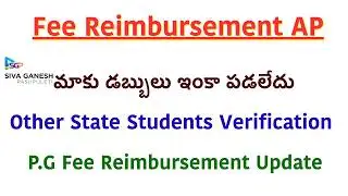 AP Fee Reimbursement related Q&A - P.G Fee Reimbursement AP - Other State Students Fee Reimbursement