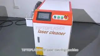 3000W Continuous Laser Cleaning Machine from TIPTOP LASER// Susy