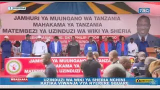 🔴#TBCLIVE: UZINDUZI WA WIKI YA  SHERIA  NCHINI (NYERERE SQUARE -DODOMA) |JANUARI 22, 2023