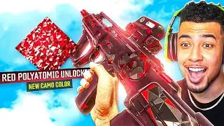 I GOT the NEW RED POLYATOMIC CAMO in MW2.. Very Rare!