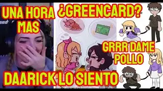 SYLVEEY CONVENCE A DAARICK DE QUEDARSE MAS TIEMPO CON ELLA, ELLA POLLO Y EL GREENCARD + COMUNIDAD XD