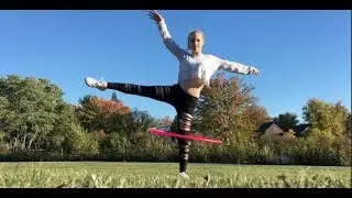 FLAMINGO FLIP TUTORIAL!!!| LEG HOOPING TUTORIAL | ADVANCED HULA HOOPING TRICK
