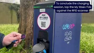 How to charge using our My Weev Fob on a 22kW charger