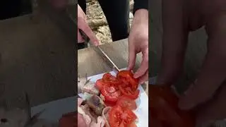 Рез ножа Big Hunter после тестов
