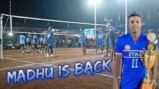 🏐Gani,Pavan,Yashwanth VS team sats (hyd) 50k tournament final🔥  Match madhu permanence In Vvraopet 🏆