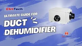 Ducted Dehumidifier for HAVC ductwork | Commercial duct dehumidification system for swimming Pools.