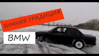 Зимние забавы BMW e30 cupe