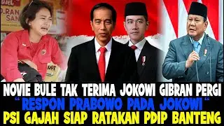 RESPON PRABOWO PADA JOKOWI..!! NOVIE BULE DARI PDIP NGAKU TAK TERIMA JOKOWI & GIBRAN TINGGALKAN PDIP