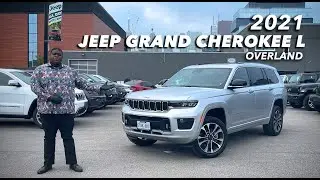 Downtown Chrysler Toronto - 2021 Jeep Grand Cherokee L Overland Exterior with Adonis Rosalle
