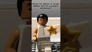 How to make a LEGO MMPR White Ranger Morpher! #new #lego #4kultrahd #tommyoliver #mmpr #whiteranger