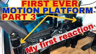 Let's take the eRacing lab mega+ My for a spin - My first motion platform Part 3 #simracing