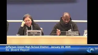 JUHSD 1/28/25 - Jefferson Union High School District Meeting - January 28, 2025