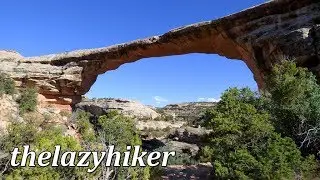 Hikes to the Kachina, Owachomo, and Sipapu natural bridges in Natural Bridges National Monument