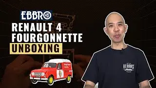 Ebbro | Renault 4 Fourgonnette Unboxing | #askHearns