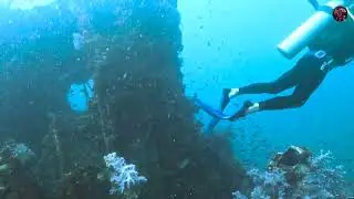 INSIDE the King Cruiser Shipwreck! | 27 Years Underwater | Phuket Thailand Scuba Diving