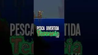 NUEVA PESCA EN TERRARIA que es DIVERTIDA 🤙 #make #comojugarterraria #maketerraria #gaming #terraria