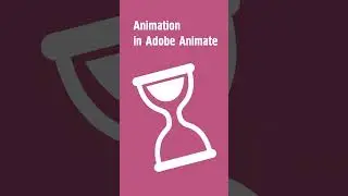 Hourglass icon animation in Adobe Animate (Free Project)