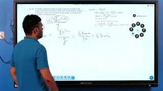 Calculating Maximum Range and Optimal Angle for a Cricket Ball | Class 11 Physics | NoMoreClass