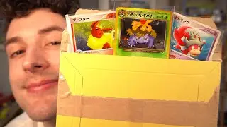 Opening Pokemon Card Mail from Japan