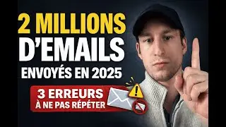 J&rsquo;ai envoy&eacute; +2 MILLIONS d&rsquo;emails en 2025 : voici ce qui marche vraiment
