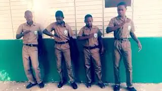 Third Form dance group at Morant Bay High School