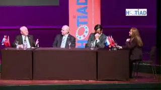 Panelgesprek, Bas de Voogd, Henk van den Broek, Emin Ateş