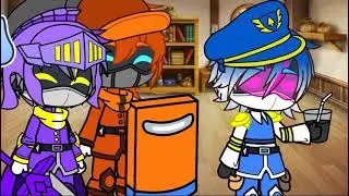 no fighting//jun,bluecop,mega trucker and wild guardy//metal cardbot