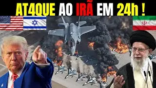 TENS&Atilde;O M&Aacute;XIMA!  Trump PREPARA ATAQUE CONTRA REGIME DOS AIATOL&Aacute;S!