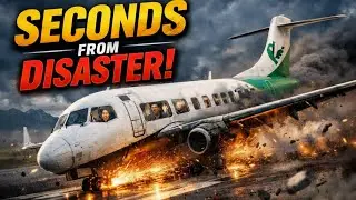 Seconds From Disaster! Yeti Airlines Flight 691 Crash Caught on Camera 😨