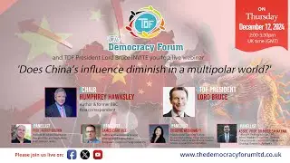Does China&rsquo;s influence diminish in a multipolar world?