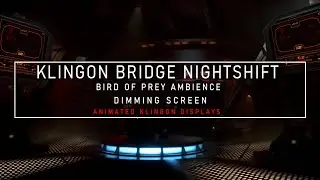 Star Trek Sleep Sounds | Klingon Nightshift Bridge | Star Trek Ambience | White Noise, ASMR