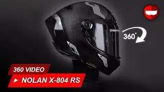 Nolan X-804 RS Ultra Carbon Argento 332 - Showcase