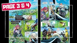 New Marvel Comic Book in Fortnite Chapter 2 Season 3! (Page 3-4)