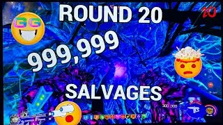 NEW GLITCH 999,999 SALVAGE IN CURSED BO7 Zombies