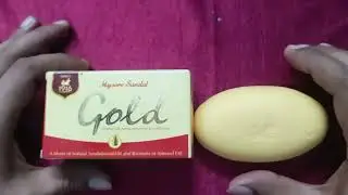 Mysore Sandal Gold Soap &ndash; Pure Sandalwood & Almond Oil Premium Moisturizing Bar #productreview