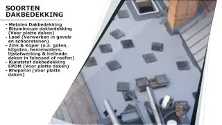 Mafo Dakwerk, Bitumineuze dakbedekking, Lood, Zink & Koper, EPDM, Rhepanol.