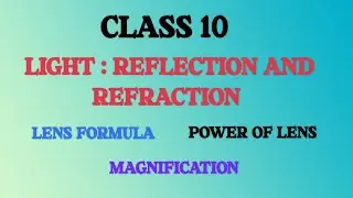 Lens formula numericals class 10 | Magnification | Power of lens | #class10chapter10 #light