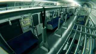 回送電車の車内