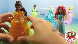 Glitter Putty Disney Princess Magiclip Fun Color Dresses