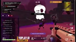 Yoplay,io SECRETS TO BECOMING Venge.io KING (Perfect Headshot & Skill Upgrade Tactics)