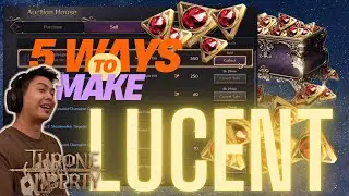 5 FASTEST Ways to Farm Lucent in Throne and Liberty | Ultimate Currency Guide 2025