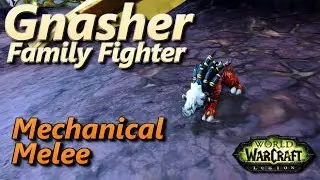 Gnasher Mechanical Melee Family Fighter Warcraft Pet Battle
