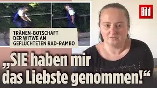 Lidjia verlor ihren Mann, weil ein Rad-Rambo ihn umstie&szlig; | Das ist ihre Nachricht an den T&auml;ter