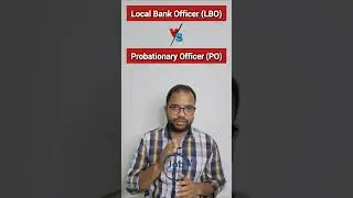 IBPS PO vs UBI LBO 🔥 Difference & Similarity Full Comparison #ibpspo #ubi #lbo #shorts