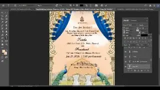 Royal Wedding Invitation card | Design | Nehakikahaniyaan | Wedding | Invitation card | Photoshop