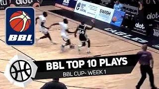 Rahmon Fletcher goes over the shoulder on the dime! BBL Top 10 Plays - Week 1