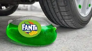 Crushing Experiments! Water Balloon vs Car vs Crunchy & Soft Things! Coca-Cola, Fanta, Mirinda