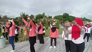 Minggu sehat dan Bahagia bersama Ibu Ibu PKK Desa Pekuncen 