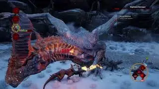 Dragon Age Inquisition - Nightmare Difficulty Highland Ravager